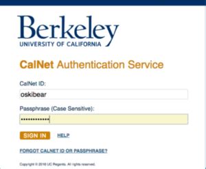 calnet sign in berkeley.